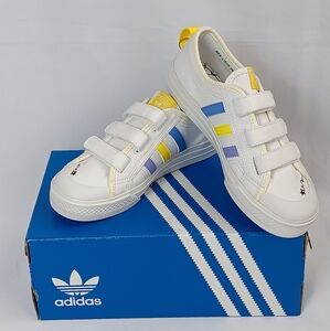 Adidas Originals Kids Nizza  Protecting The Bees Whit Shoes HP6231 Sz  3Y